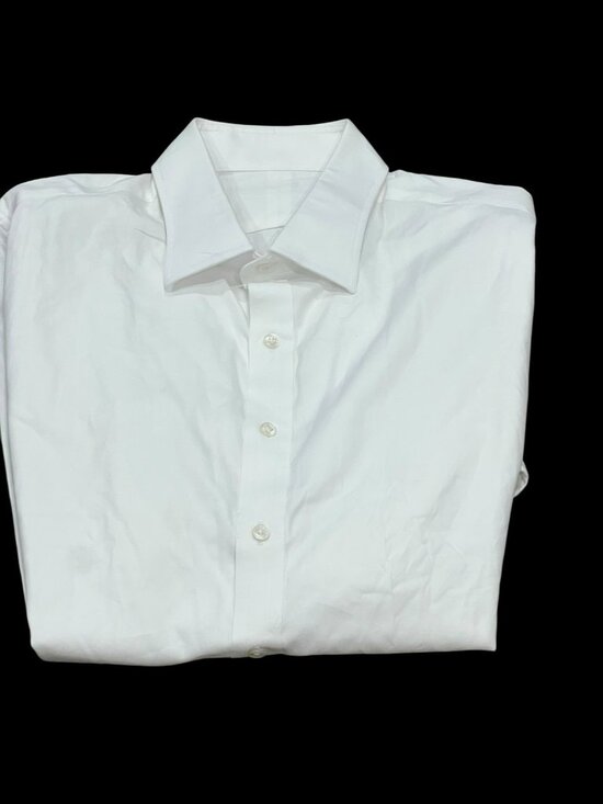 Emma Willis Other - EMMA WILLIS London England White Oxford Cloth Bespoke Dress Shirt Size Men's XL